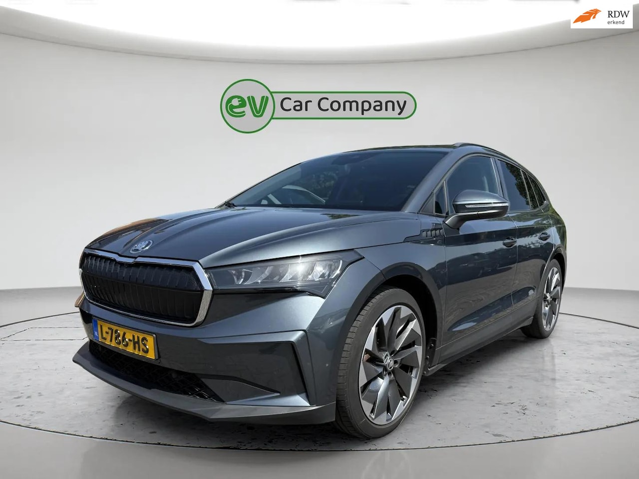Skoda Enyaq iV - 60 | SOH 91% | Panoramadak | Volleder | Keyless | CarPlay | Navigatie | Cruise control - AutoWereld.nl
