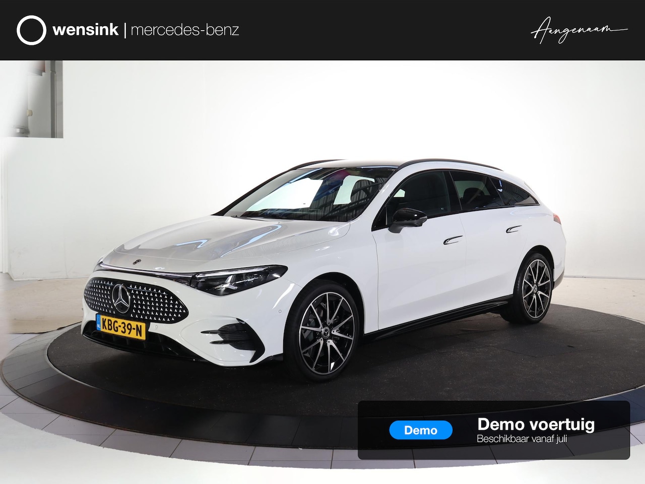 Mercedes-Benz CLA-klasse Shooting Brake - 250+ Business Solution AMG 85 kWh | Panoramadak | Premium Pakket | Superscreen | Trekhaak - AutoWereld.nl