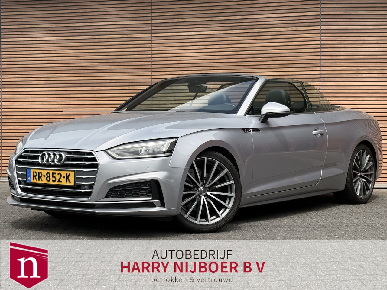 Audi A5 Cabriolet - 2.0 TFSI MHEV Sport S-Line Keyless / Navi / Led / 19Inch / Stoelverwarming - AutoWereld.nl