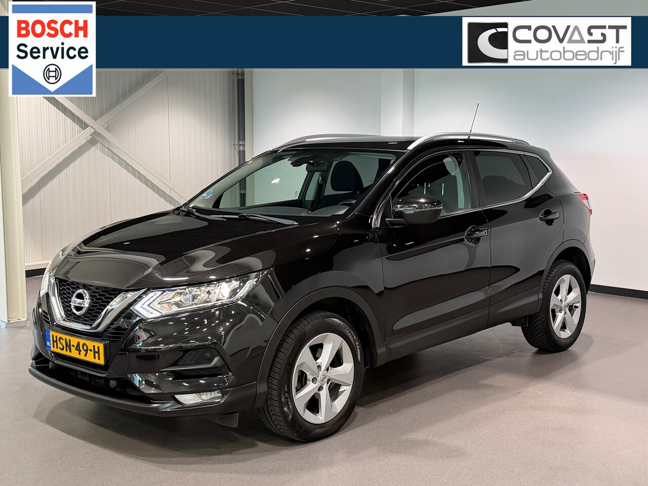 Nissan Qashqai - 1.3 DIG-T Acenta Carplay|Trekhaak|Camera|Panoramadak - AutoWereld.nl
