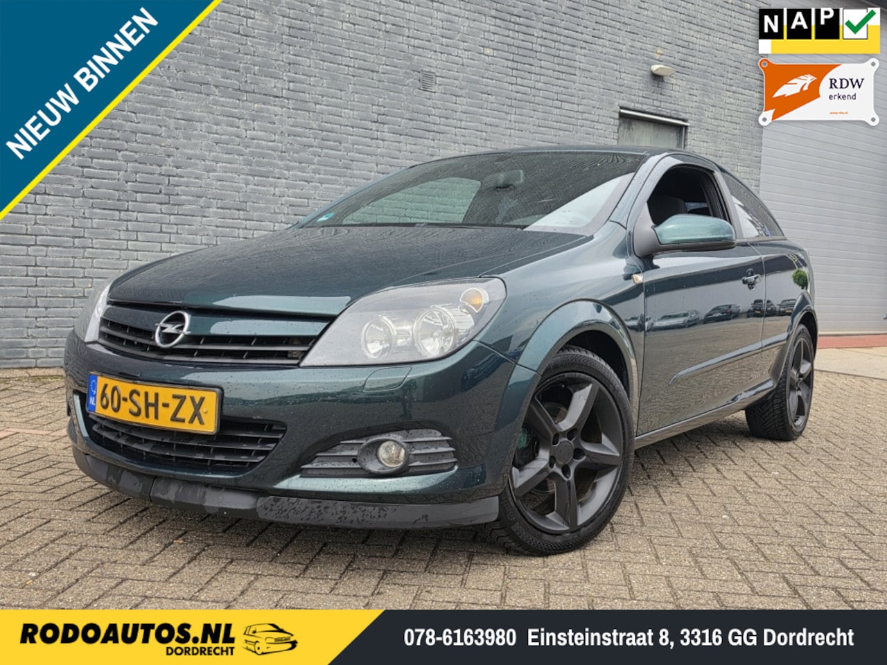 Opel Astra GTC - 1.8 Sport 3Drs Airco 125pk APK 02-2027 ✅ - AutoWereld.nl