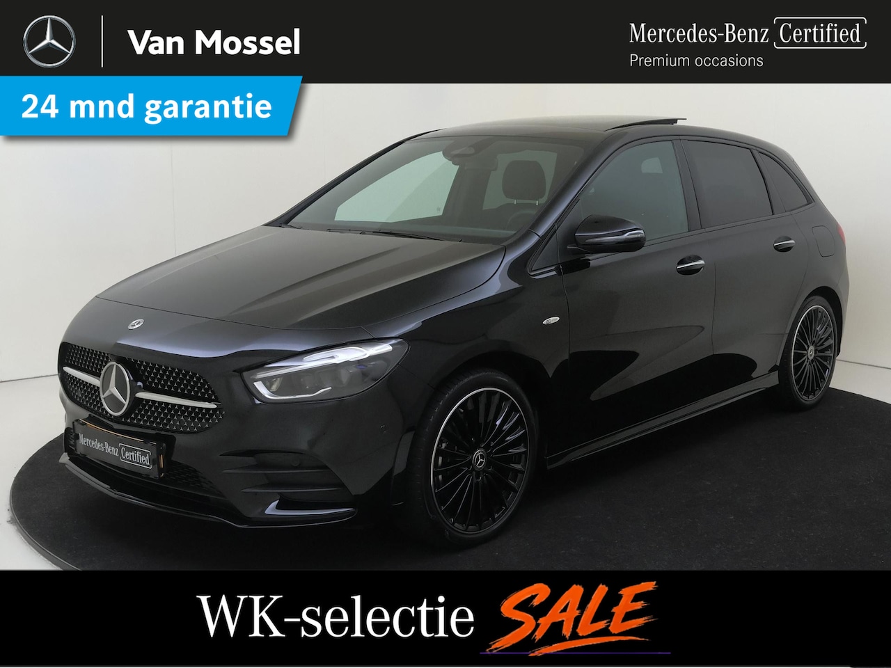 Mercedes-Benz B-klasse - 250 e Business Solution AMG Panoramadak / Keyless / Nightpakket / Parkeercamera / 19'' Mul - AutoWereld.nl