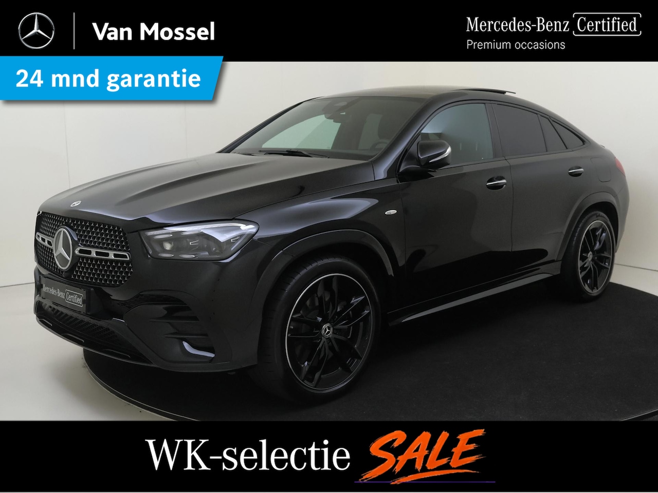Mercedes-Benz GLE-Klasse Coupé - 400 e 4MATIC AMG Line / Panoramadak/ 22 inch/ AIRMATIC/ Night/ Burmester/ El. Trekhaak - AutoWereld.nl