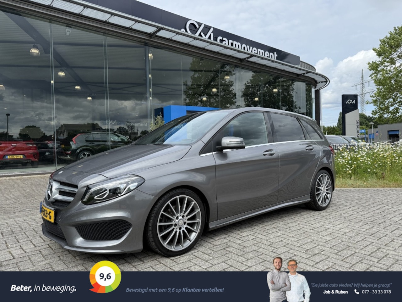 Mercedes-Benz B-klasse - 200 Prestige AMG Automaat |Navi |Cruise |Keyless |afn trekhaak - AutoWereld.nl