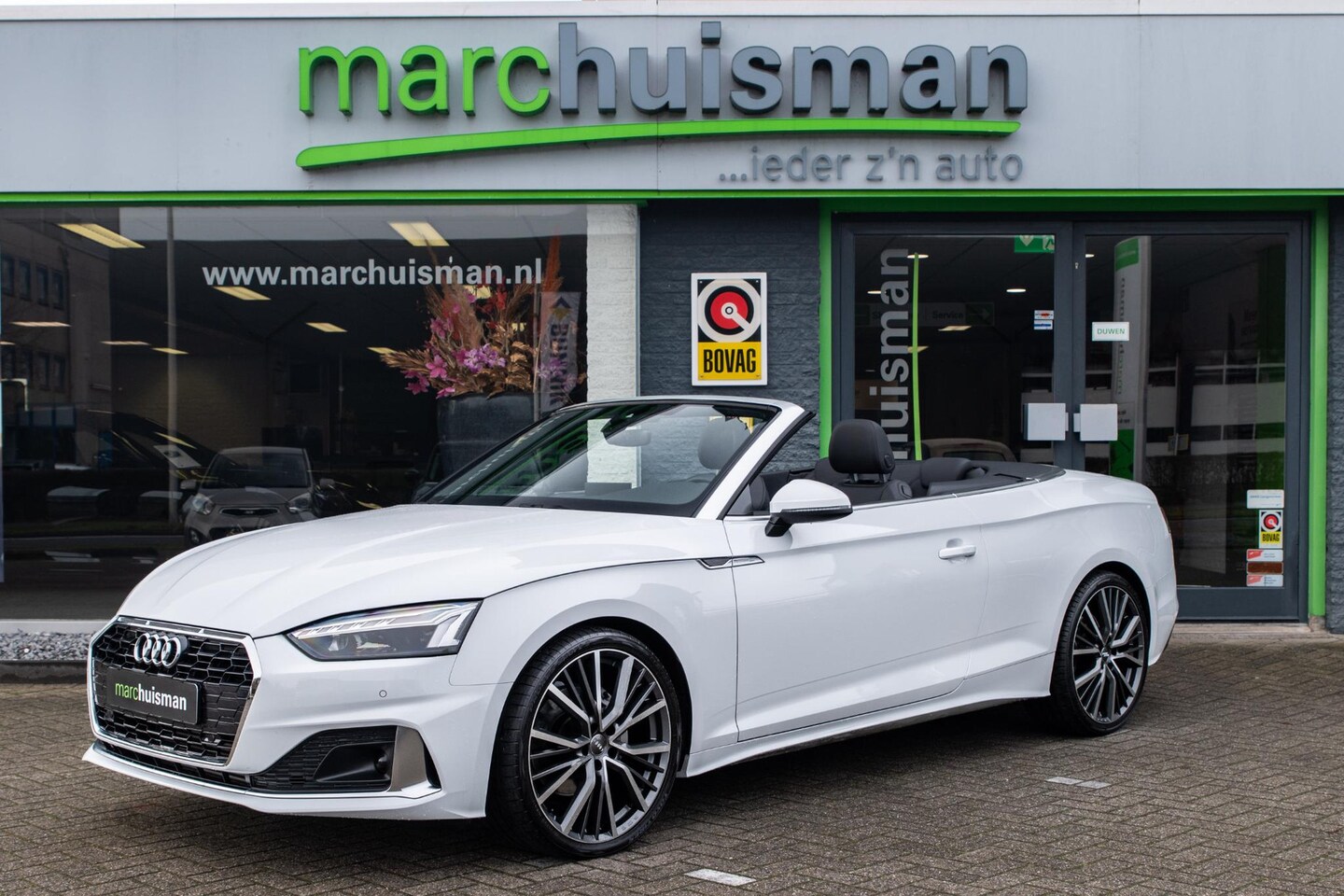 Audi A5 Cabriolet - 40 TFSI Advanced Edition / LEDER / MASSAGE / CAMERA / 20 INCH - AutoWereld.nl