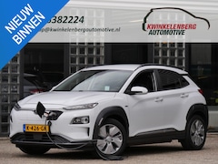 Hyundai Kona Electric - EV 64kWh PREMIUM/ LEER/ ELEKT. STOELEN/ WARMTEPOMP / SOH 100%