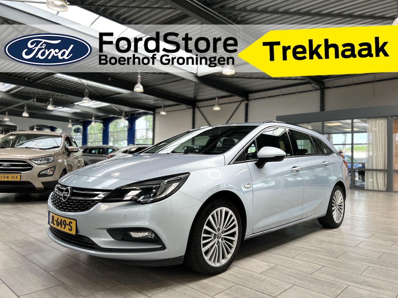 Opel Astra Sports Tourer - 1.4 150pk Innovation | Trekhaak | Cruise control | Climate control | All-Season banden | E - AutoWereld.nl