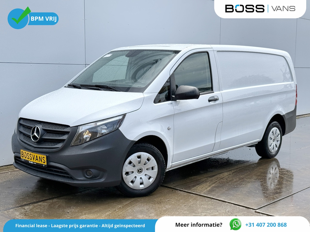 Mercedes-Benz Vito - 116 CDI 1.9 CDI Automaat L2H1 Climate Control Cruise Control Camera Carplay - AutoWereld.nl