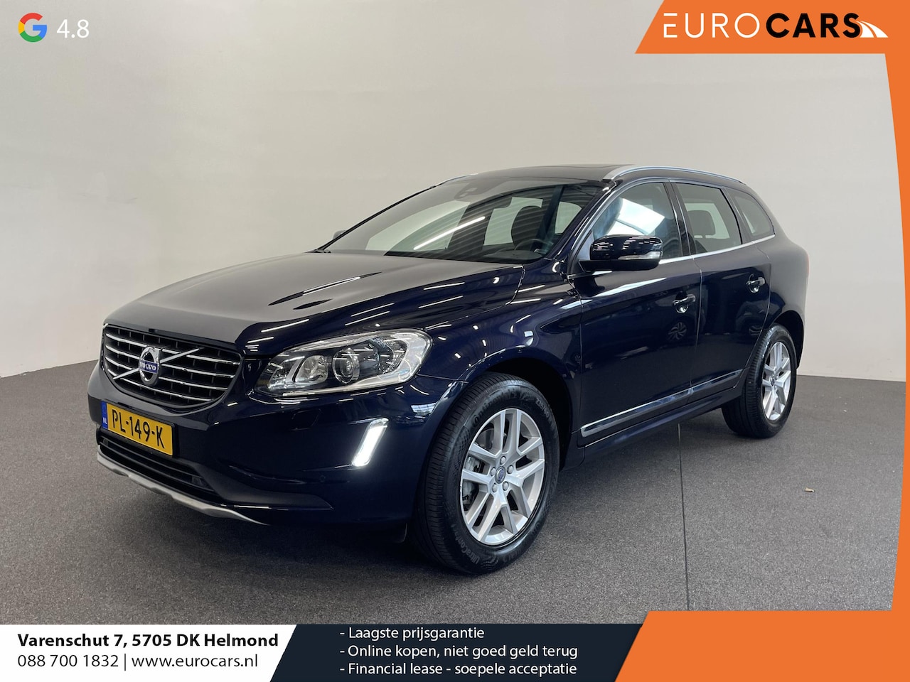 Volvo XC60 - 2.0 T5 FWD Polar+ Automaat Panoramadak Trekhaak Navigatie Camera Parkeersensoren Cruise Co - AutoWereld.nl