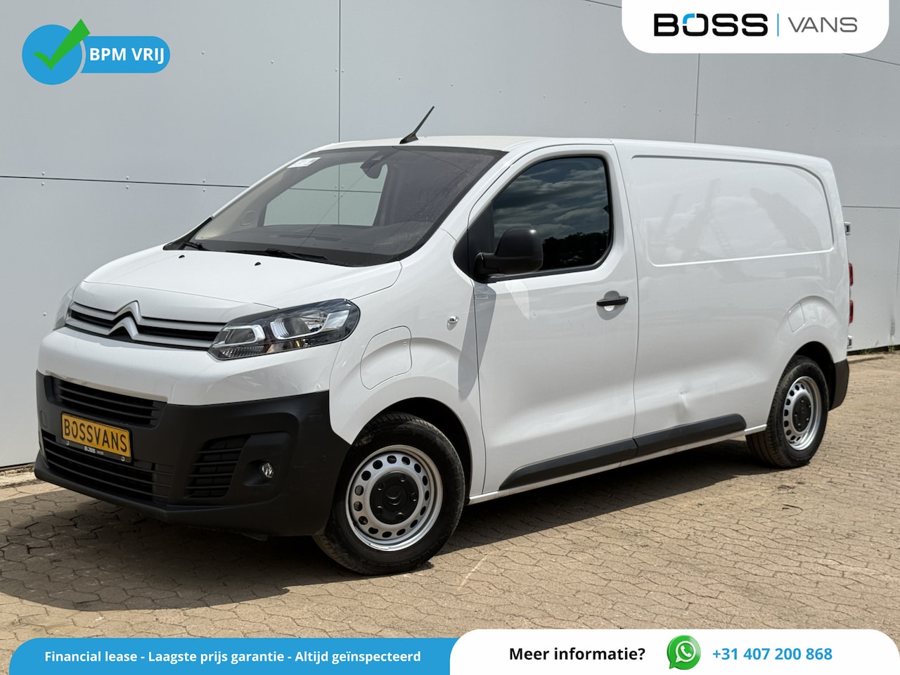 Citroën ë-Jumpy - 75 kWh L2 330Km WLTP BEV Snelladen Camera Cruise control Climate control Carplay Navigatie - AutoWereld.nl