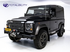 Land Rover Defender 90 - 2.4 TD HT Hardtop | Grijs kenteken | Lederen stoelen | Armsteun voor | Alpine radio en spe