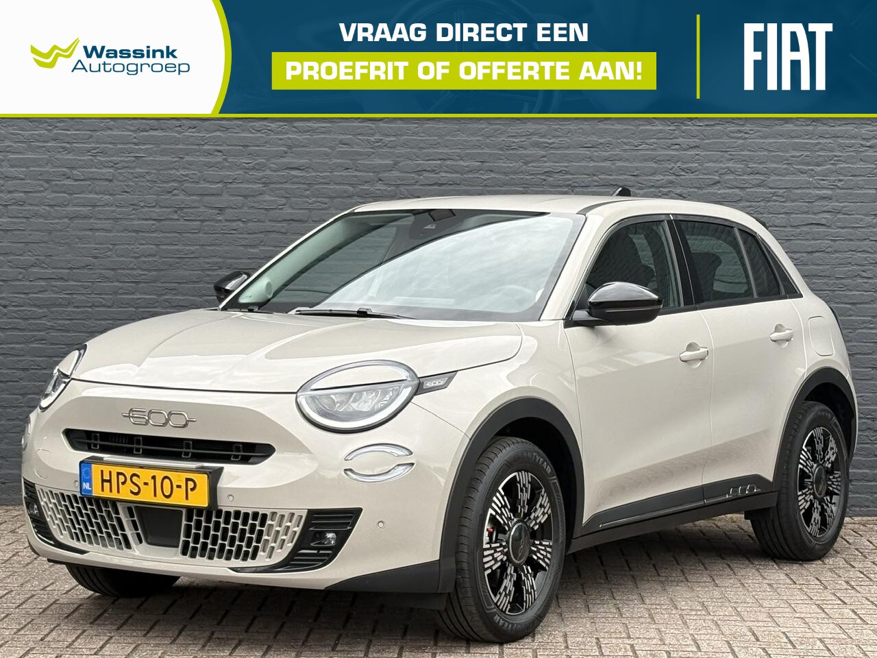 Fiat 600 - 1.2 Hybrid Urban | 1e Eigenaar | Stoelverwarming | Camera | Parkeersensoren | Navigatie | - AutoWereld.nl