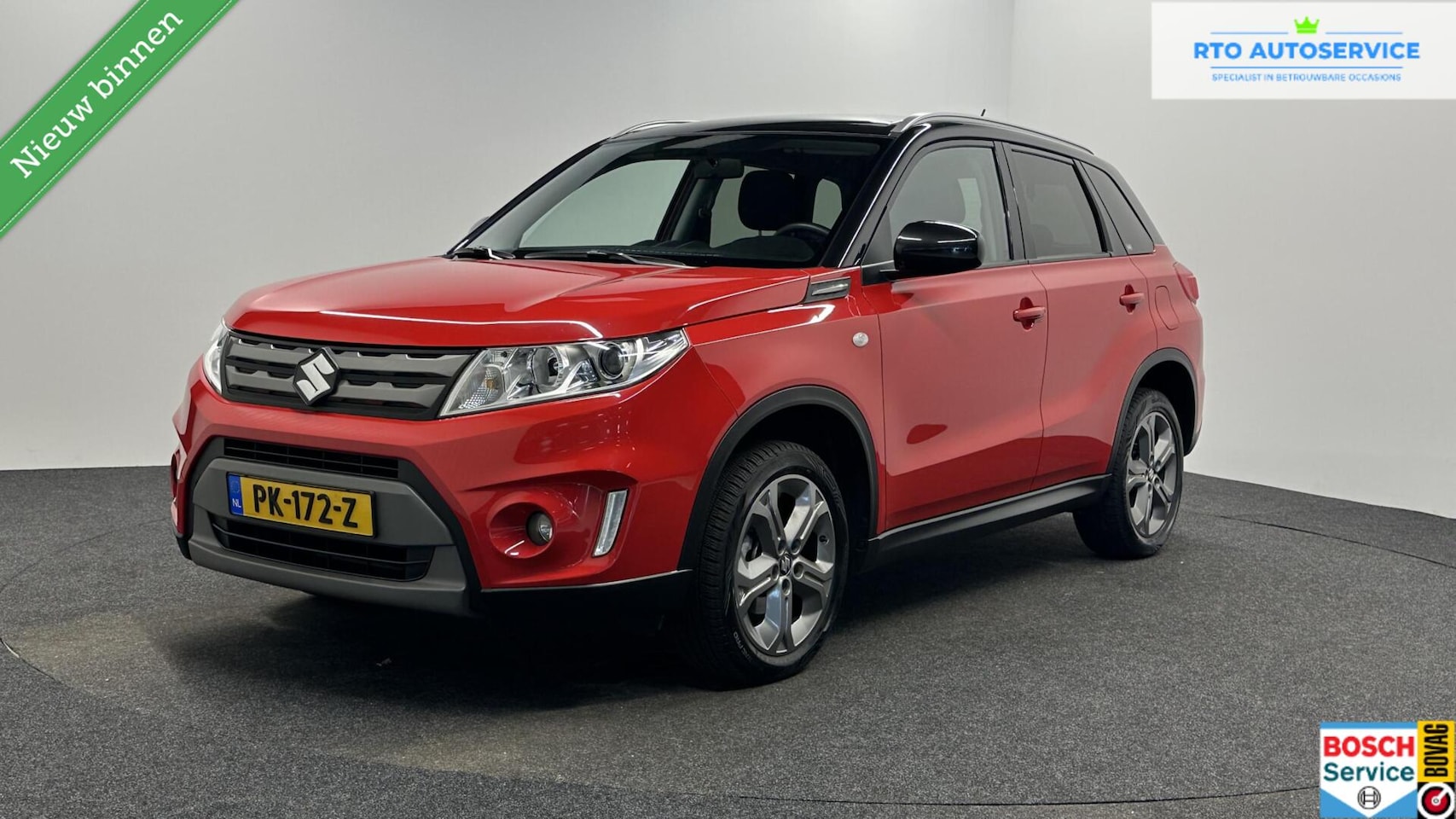 Suzuki Vitara - 1.6 Rhino NAVI CRUISE CARPLAY ECC TREKHAAK STOELVERWARMING. - AutoWereld.nl