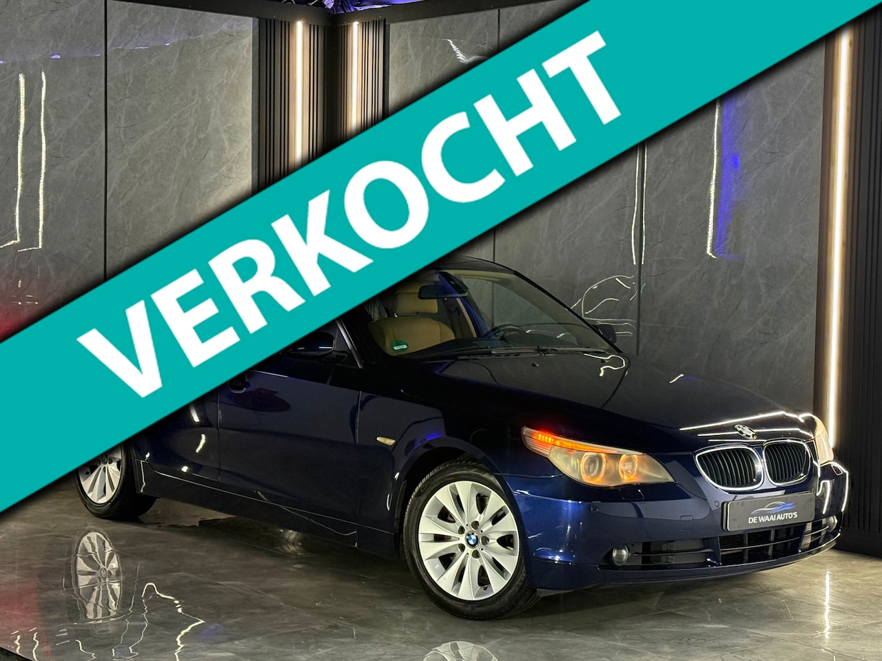 BMW 5-serie - 530i High Executive |Automaat|Memory|Leer|Vol Onderh|Stoelverw|Cruise|Navi|Airco|Boekjes - AutoWereld.nl