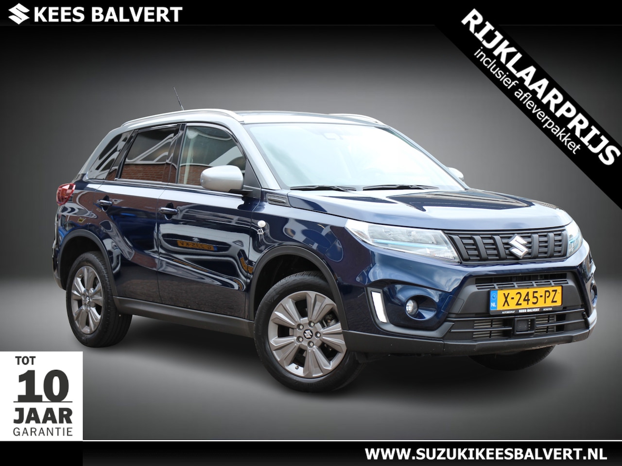 Suzuki Vitara - 1.4 Boosterjet Select Rhino Edition Hybrid | Blind spot | Navi | 10 jaar garantie | - AutoWereld.nl
