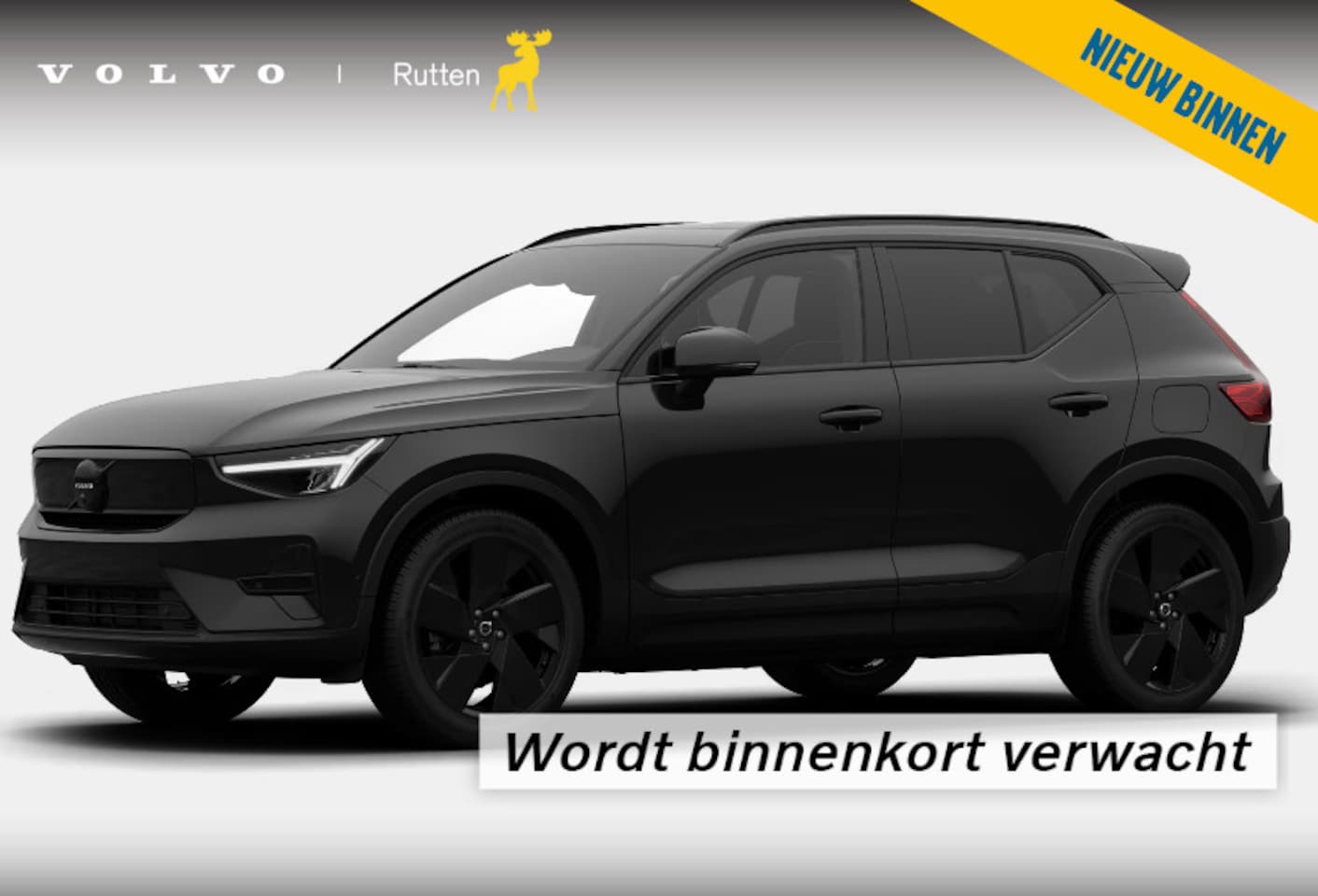Volvo EX40 - Single Ext. Range Ultra Black Edition Europa / Panoramadak / Adaptive cruise control / 360 - AutoWereld.nl