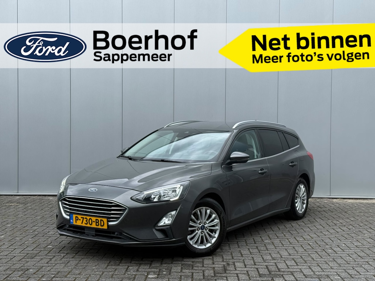 Ford Focus Wagon - 125pk EcoBoost Titanium | B&O | Adapt. cruise | Bliss | Winterpack | Keyless | - AutoWereld.nl