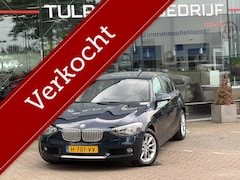 BMW 1-serie - 118i High Executive 5drs Luxe navi Leder/Stof