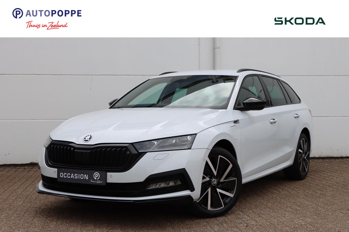Skoda Octavia Combi - 1.4 TSI iV PHEV Sportline Business | SOH 91,1% | - AutoWereld.nl