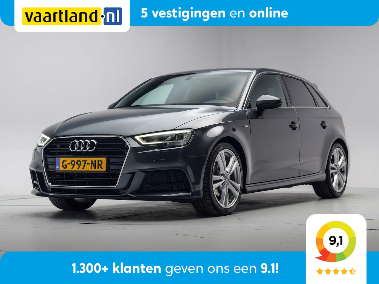 Audi A3 Sportback - 30 TFSI [ 2x S-Line Digitaal Dash Camera] - AutoWereld.nl