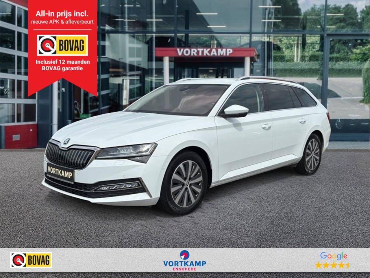 Skoda Superb - 1.4 TSI iV STYLE TREKHAAK/360-CAM/ELEK-KLEP/ACC/MEM/LED/STOEL+STUURVERW - AutoWereld.nl