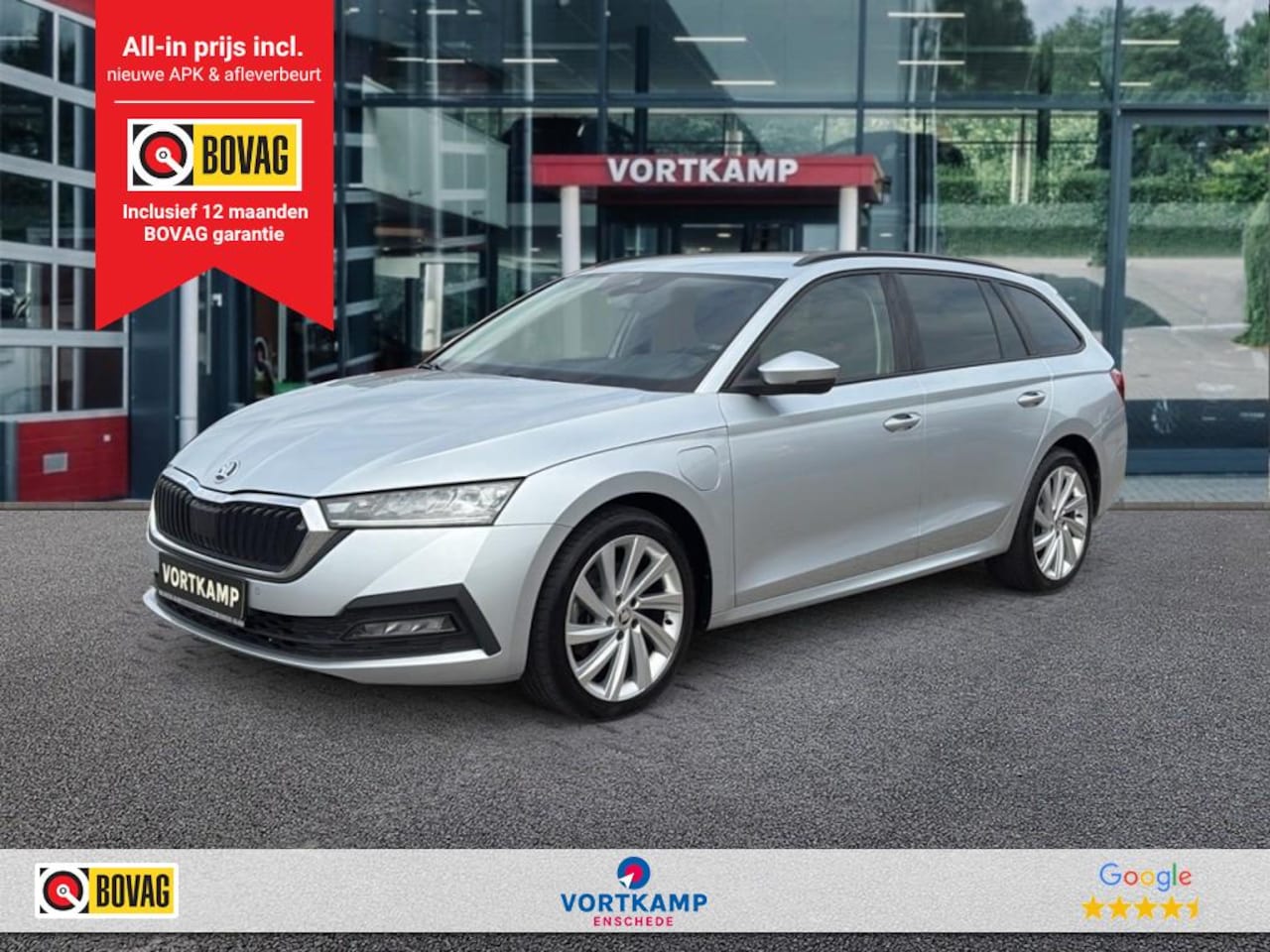 Skoda Octavia - 1.4 TSI iV AMBITION PDC/CLIMA/STOEL+STUURVERW/NAVI/CARPLAY - AutoWereld.nl