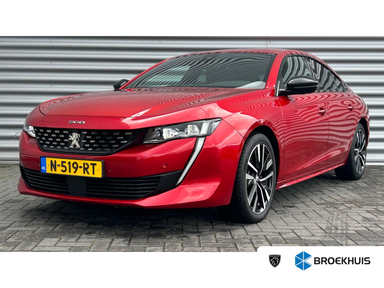 Peugeot 508 - 1.6 HYBRID 225PK GT PACK AUTOMAAT / NAVI / LEDER / CLIMA / PDC / 18" LMV / CAMERA / KEYLES - AutoWereld.nl