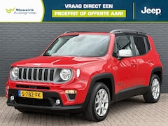 Jeep Renegade - 1.5T e-Hybrid Limited | 1e Eigenaar | Trekhaak 1450 KG | Schuif/kanteldak | Parkeer Camera