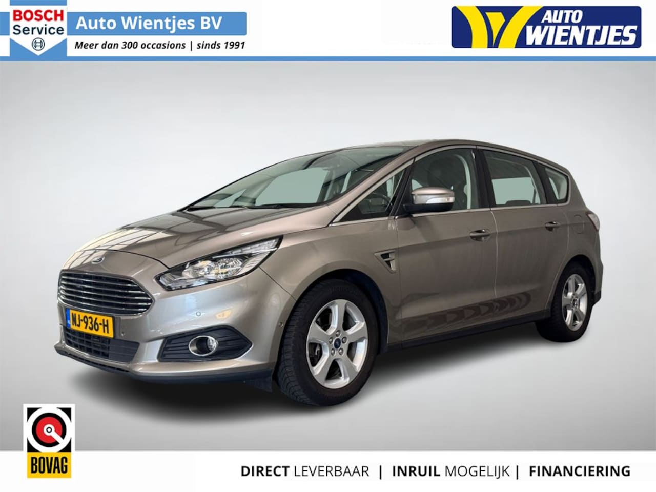Ford S-Max - 2.0 TDCi Aut 110kw | Titanium | Navi | Trekhaak - AutoWereld.nl