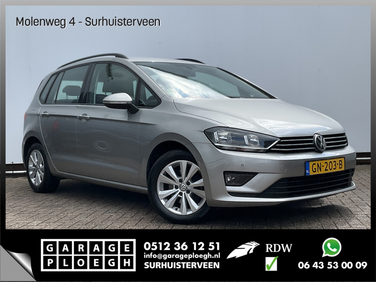 Volkswagen Golf Sportsvan - 1.4 TSI Comfortline Automaat HogeZit Trekhaak - AutoWereld.nl