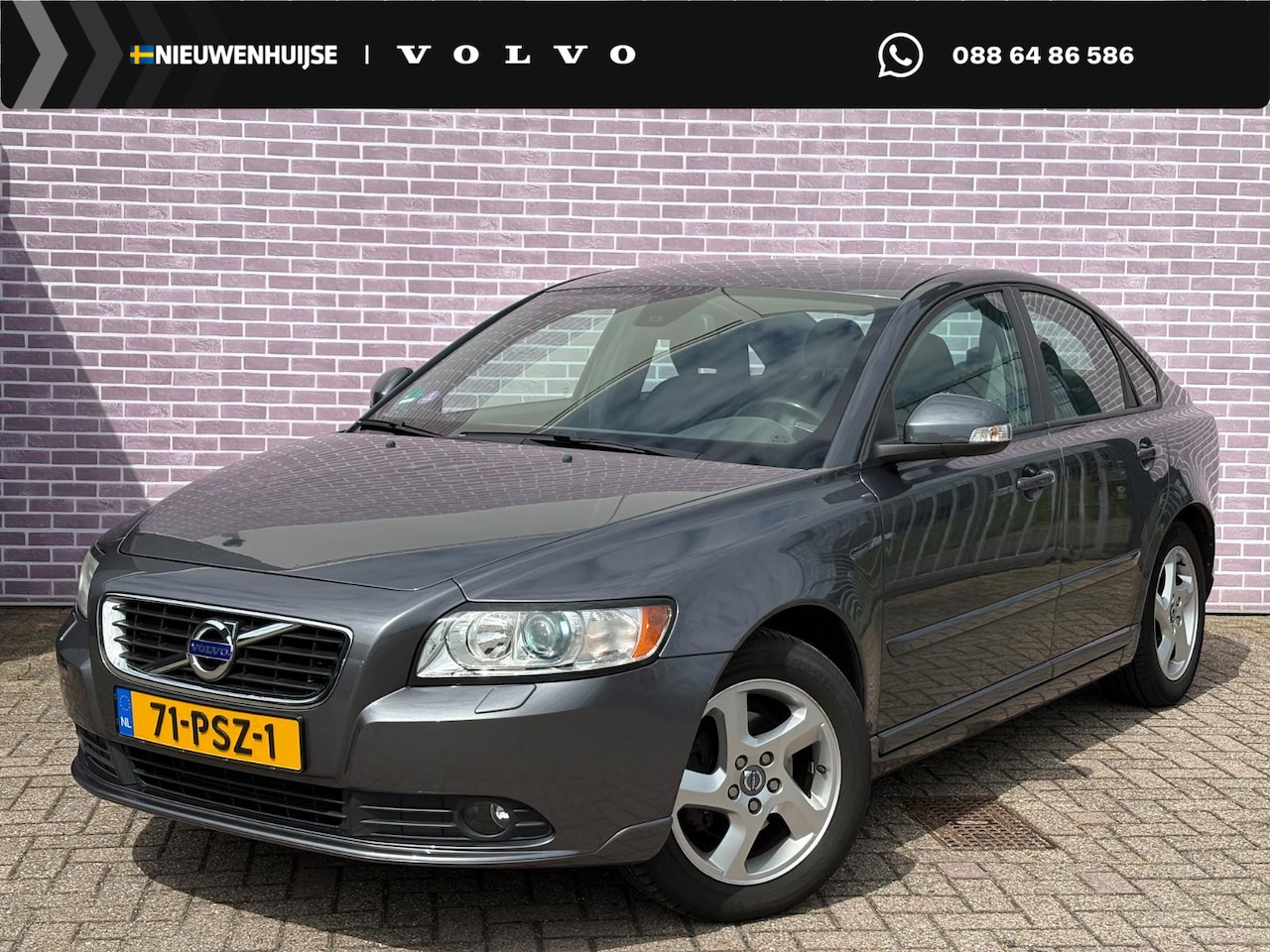 Volvo S40 - 2.0 Sport 145pk | Bi-xenon adaptief | parkeersensoren achter | Trekhaak | verwarmde voorst - AutoWereld.nl