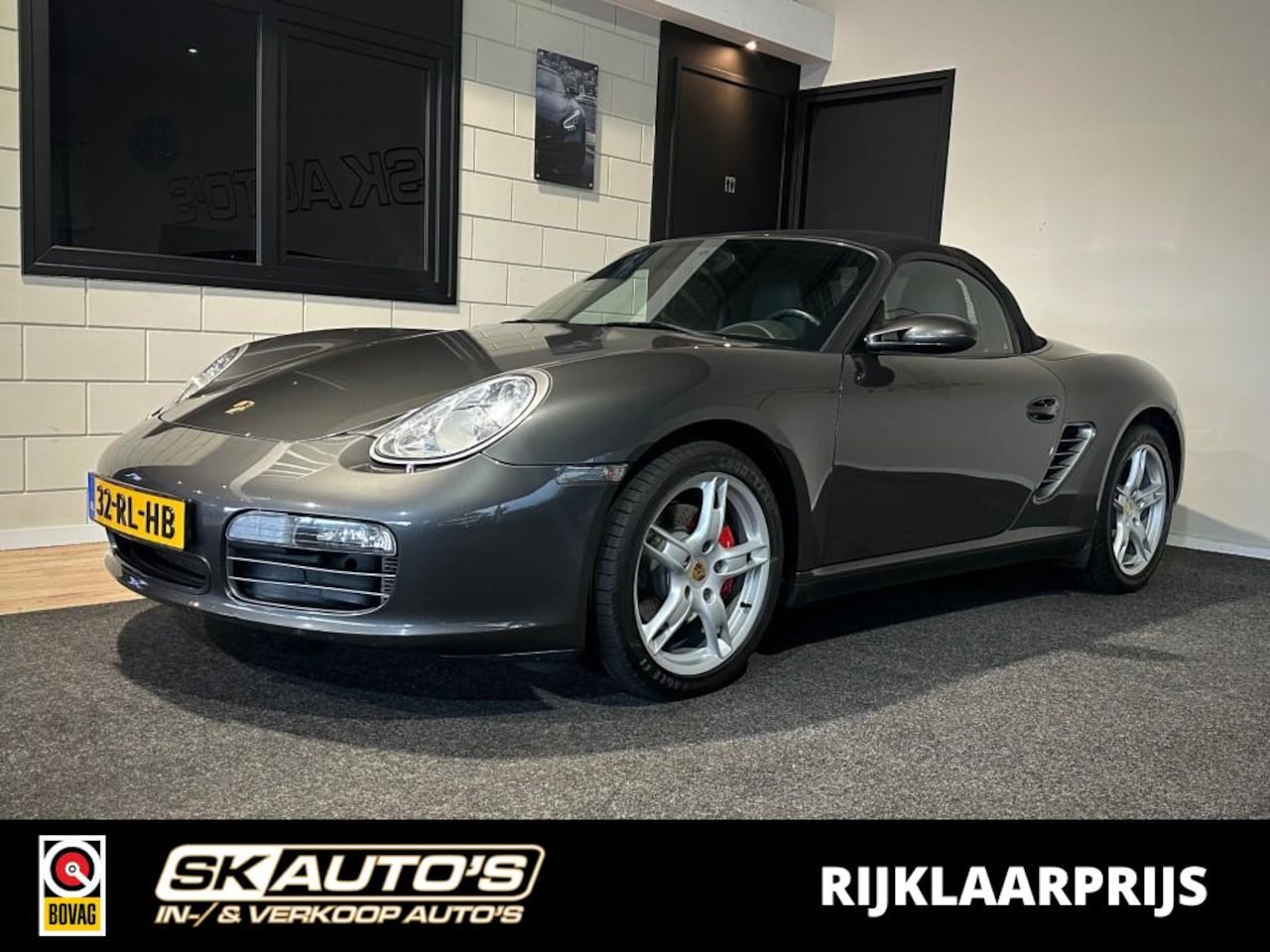 Porsche Boxster - S 3.2 TIPTRONIC l NAP l 280PK l STOELVERW l AUTOMAAT l DEALERONDH l - AutoWereld.nl
