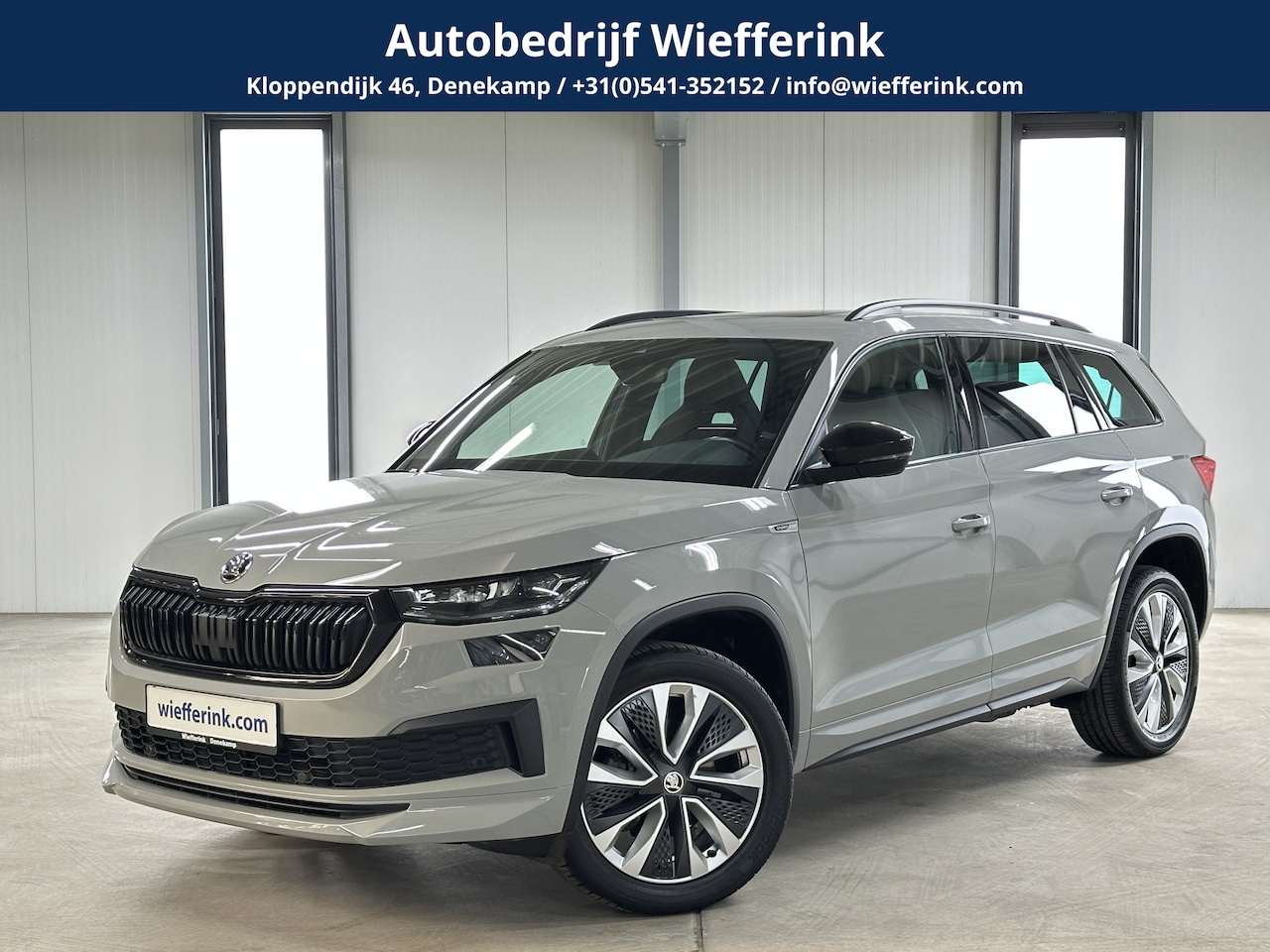 Skoda Kodiaq - 1.5 TSI DSG Sportline Business 7p. | Pano | Acc | Led | Camera | - AutoWereld.nl