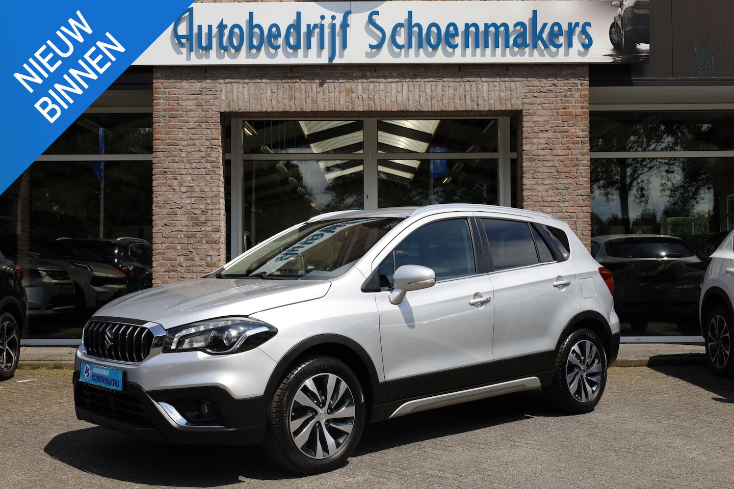 Suzuki S-Cross - 1.0 Boosterjet Exclusive TREKHAAK-AFN STOELVERW. CARPLAY CAMERA ADAPTIVE-CRUISE NAVI CRUIS - AutoWereld.nl