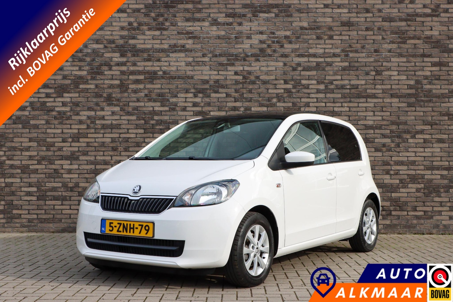 Skoda Citigo - 1.0 Greentech Edition | Panoramadak | Rijklaarprijs - incl.garantie - AutoWereld.nl