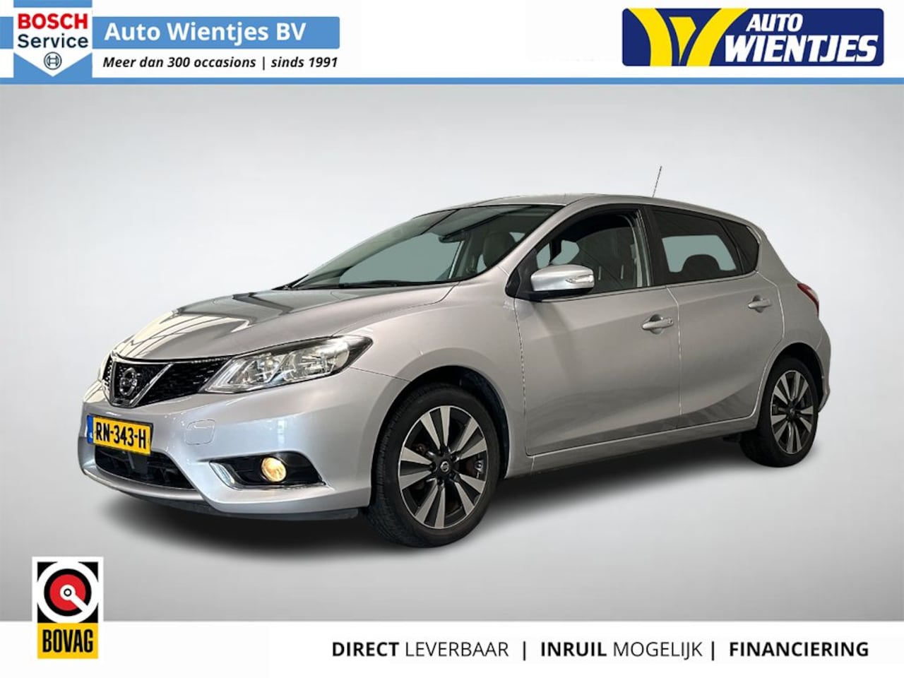 Nissan Pulsar - 1.2 DIG-T | N-Connecta 5-Drs | Airco | Navi | Cruise | Export - AutoWereld.nl