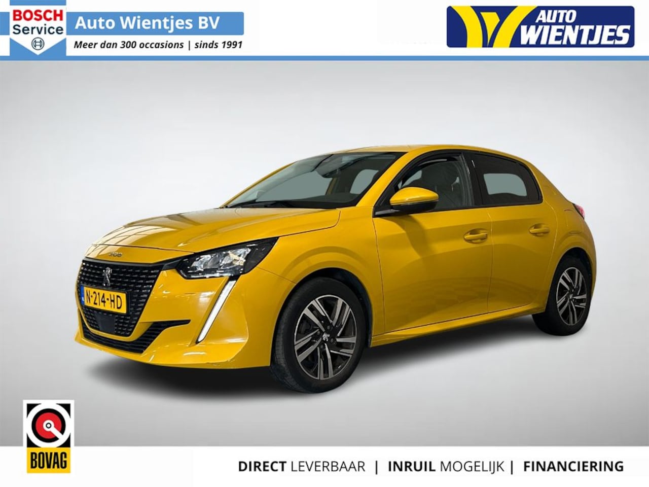 Peugeot 208 - 1.2 PureTech Aut | Allure Pack 5-Drs | Camera | Carplay | Virtual - AutoWereld.nl