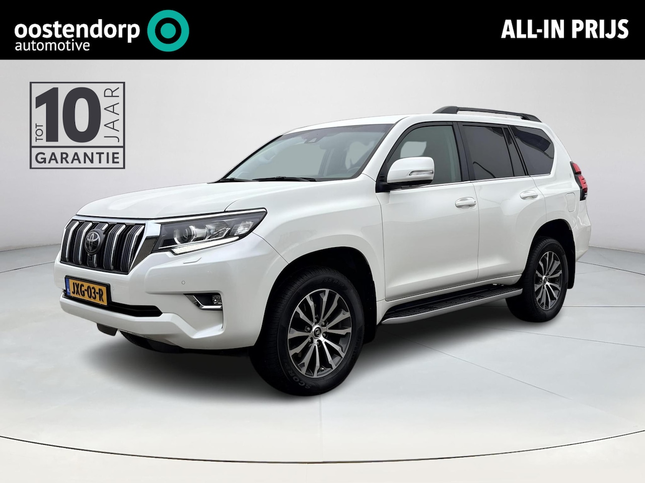 Toyota Land Cruiser - 2.8 D-4D Executive 5p. | Rondomzicht camera | Lederen bekleding | - AutoWereld.nl