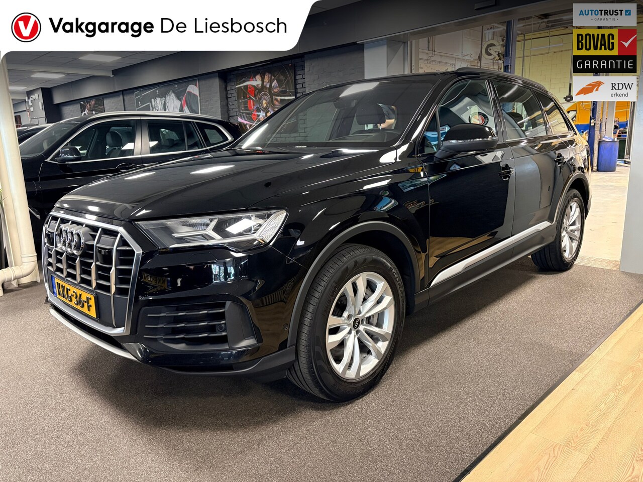 Audi Q7 - 55 TFSI phev e quattro Pro Line S-line / B&O / Leder dashboard / head-up / navigatie / - AutoWereld.nl