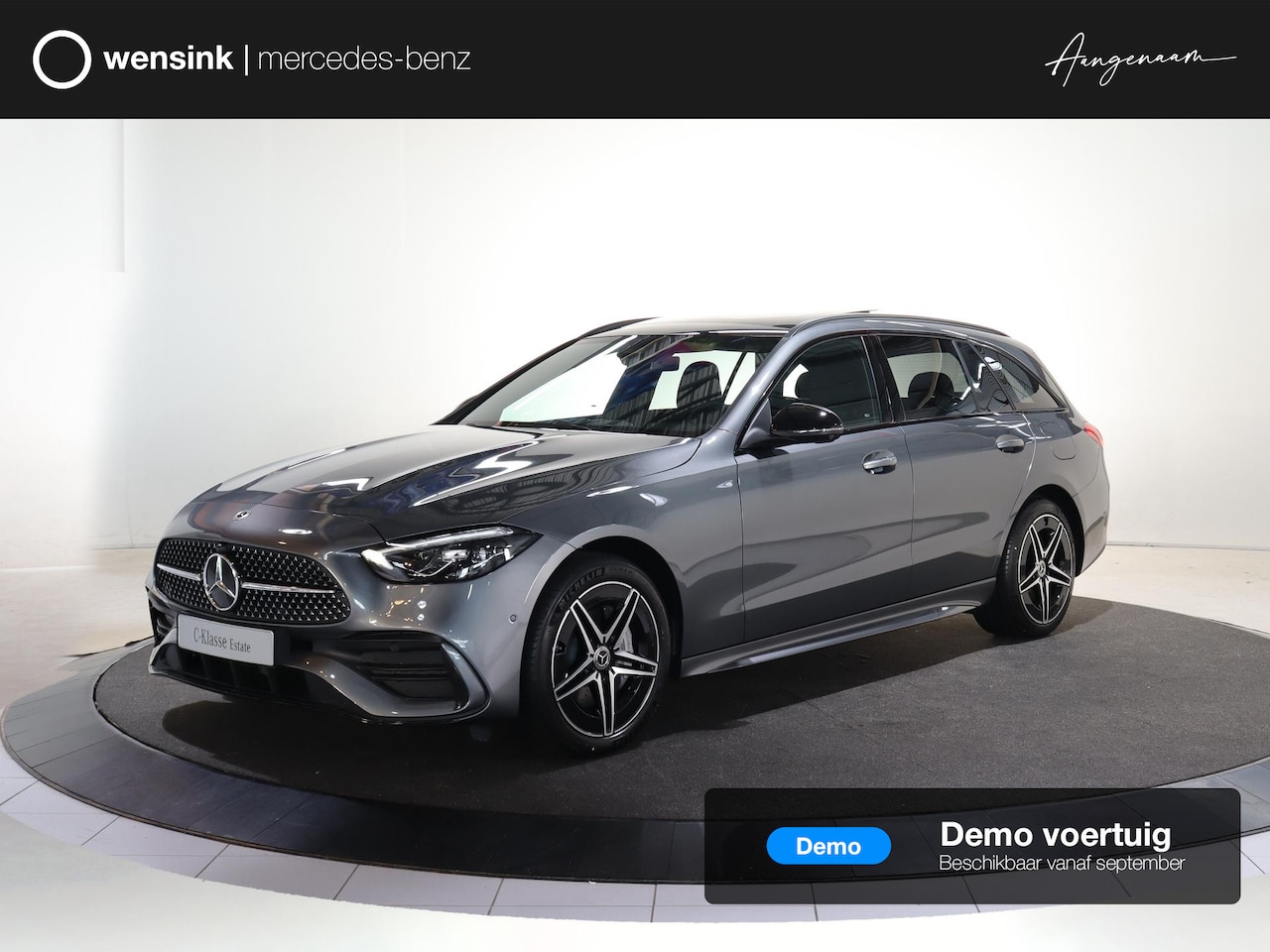 Mercedes-Benz C-klasse Estate - 300e Business Solution AMG | Panoramaschuifdak | Nightpakket | Burmester | Head-Up | - AutoWereld.nl