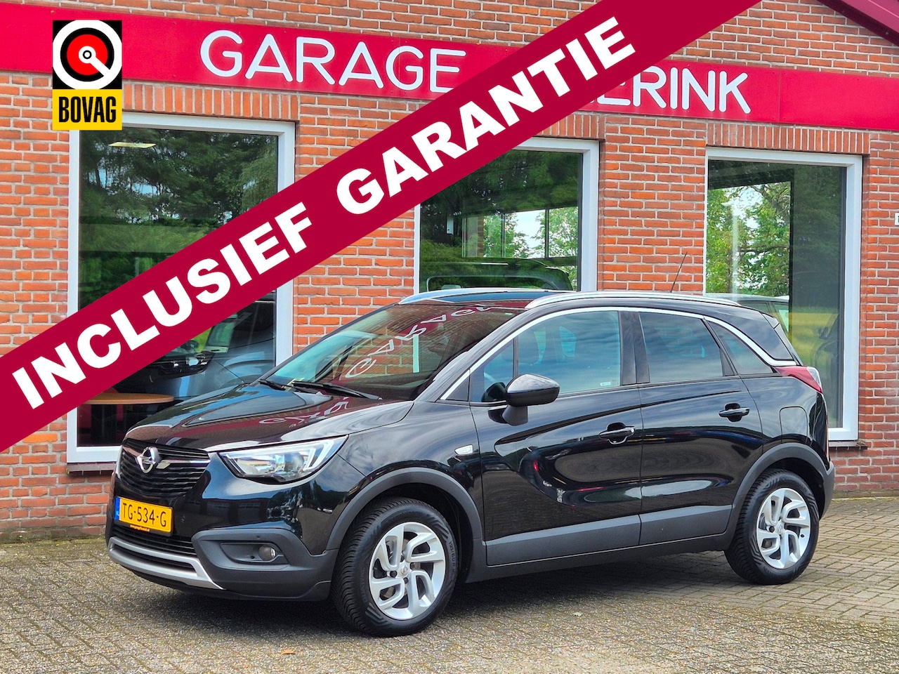 Opel Crossland X - 1.2 Turbo Innovation 110PK 5drs clima, cruise, navi, carplay, led, camera, keyless, trekha - AutoWereld.nl