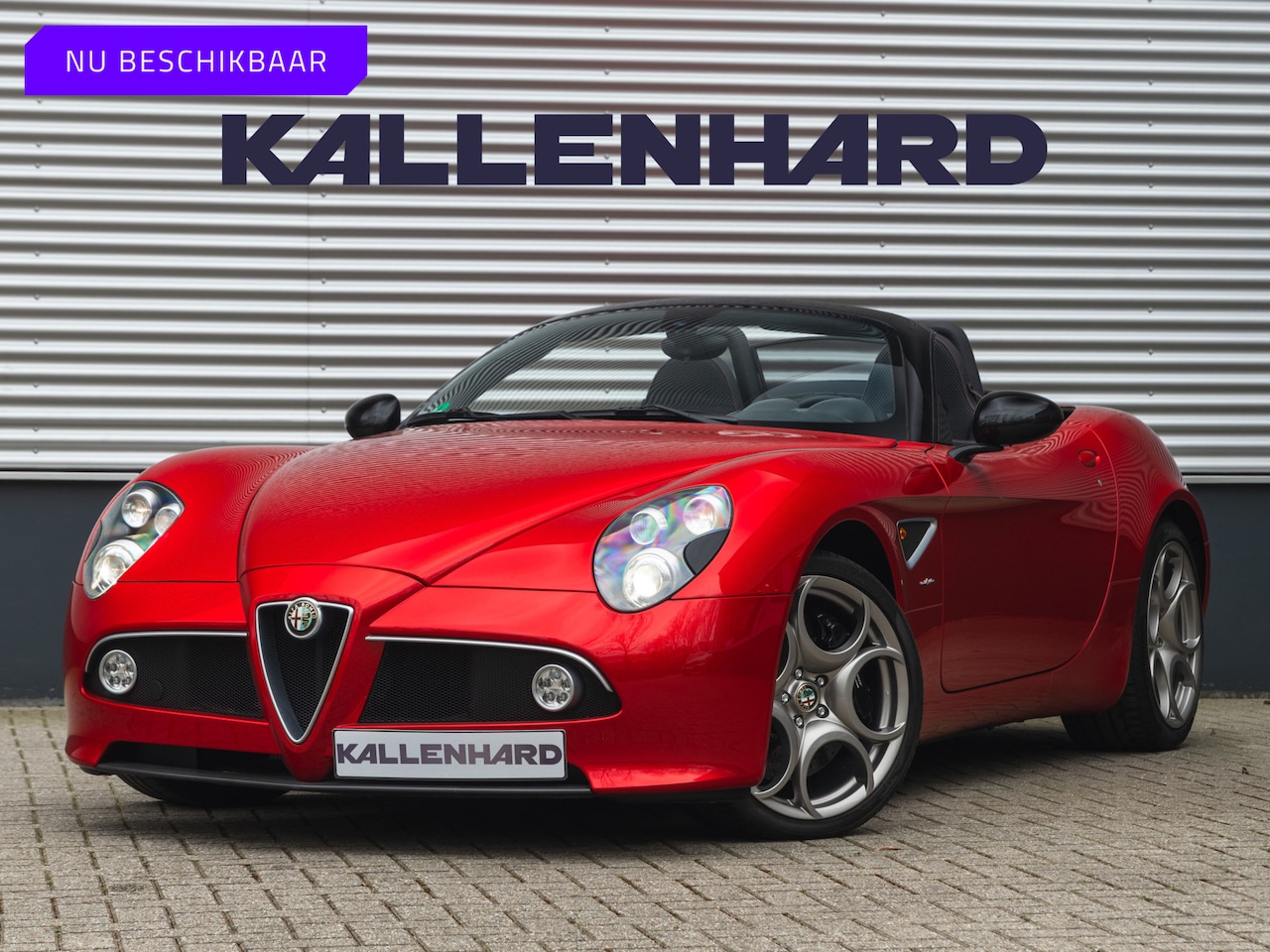 Alfa Romeo 8C Competizione Spider - 4.7 V8 4.7 V8 - AutoWereld.nl