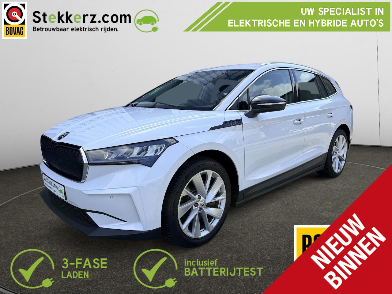 Skoda Enyaq iV - 80 All-in prijs, incl. 12 Bovag Garantie. - AutoWereld.nl