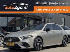 Mercedes-Benz A-klasse - 180 AUT7 AMG-LINE.PANODAK PANODAK LEDER NAVI CAMERA VIRTUAL-DASH APPLE-CARPLAY LED LMV PDC