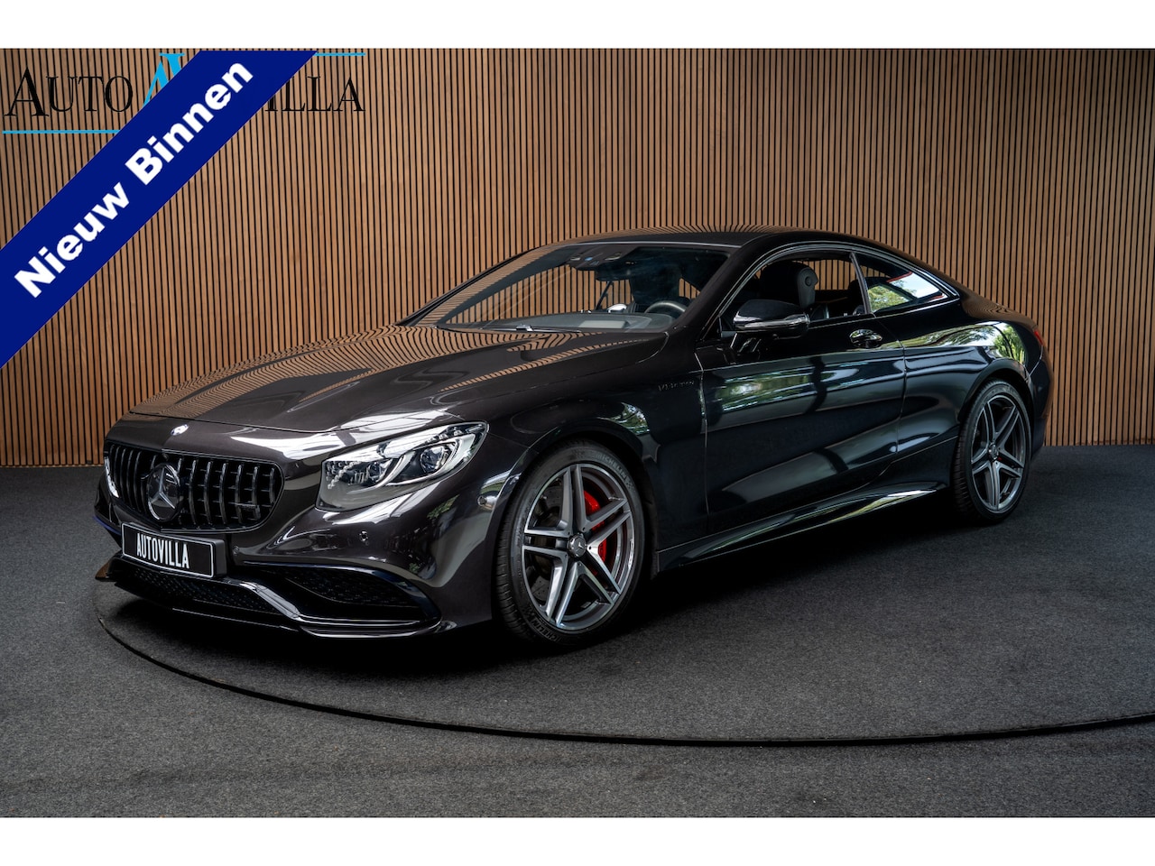 Mercedes-Benz S-klasse Coupé - AMG 63 4Matic Panorama Nightvision HUD Burmester MB Parfum Stoelventilatie Niveauregeling - AutoWereld.nl