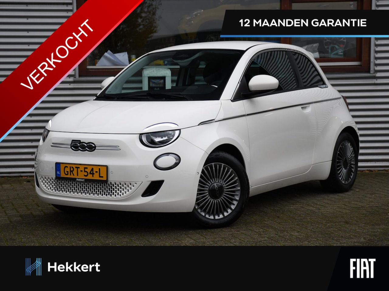 Fiat 500e - 42kWh 118pk Automaat APPLE CARPLAY | CRUISE | DAB | USB | STOELVERWARMING | 16''LM | CAMER - AutoWereld.nl