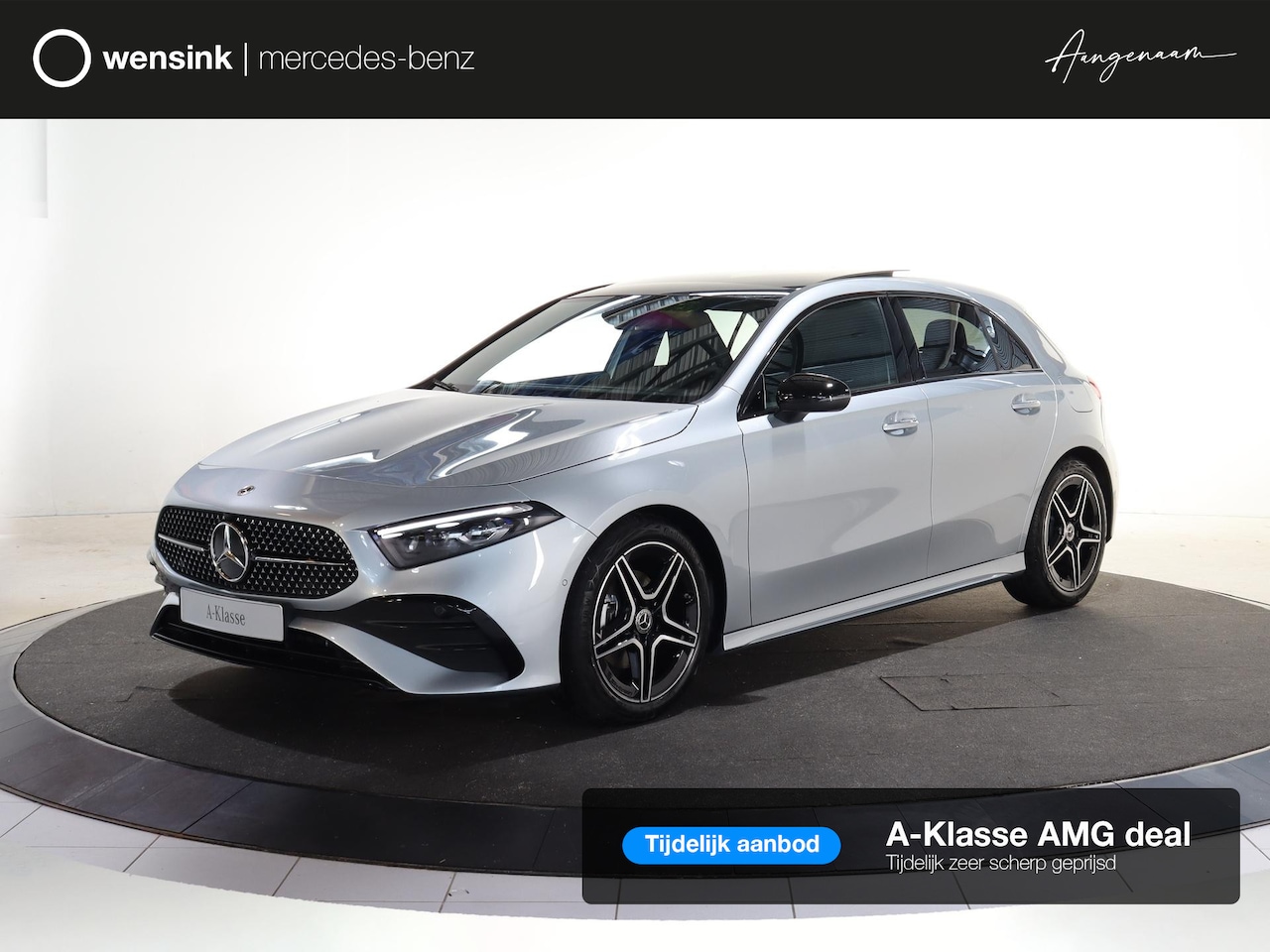 Mercedes-Benz A-klasse - 180 Business Solution AMG | Panoramaschuifdak | Stoelverwarming | Achteruitrijcamera | MU - AutoWereld.nl