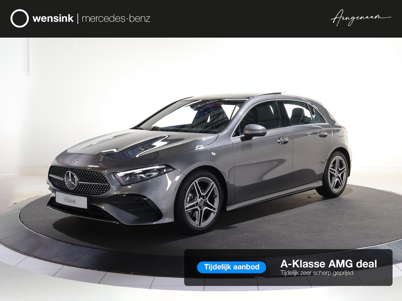 Mercedes-Benz A-klasse - 180 Business Solution AMG | Panoramaschuifdak | Stoelverwarming | Achteruitrijcamera | MU - AutoWereld.nl
