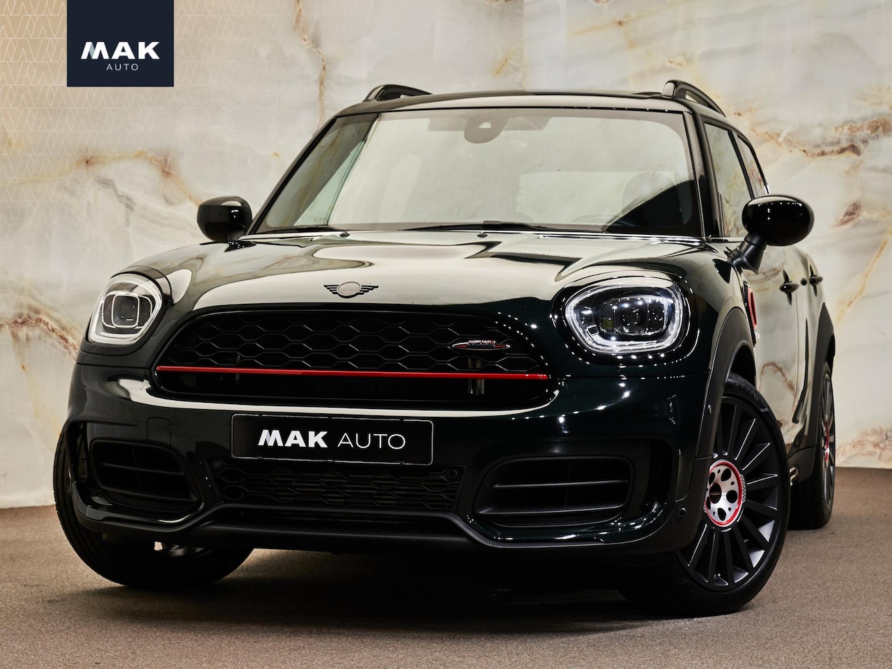 MINI Countryman - 2.0 JCW ALL4 John Cooper Works , Akrapovič, Rallye Spoke, pano, HUD, LED-kopl., memory, 19 - AutoWereld.nl