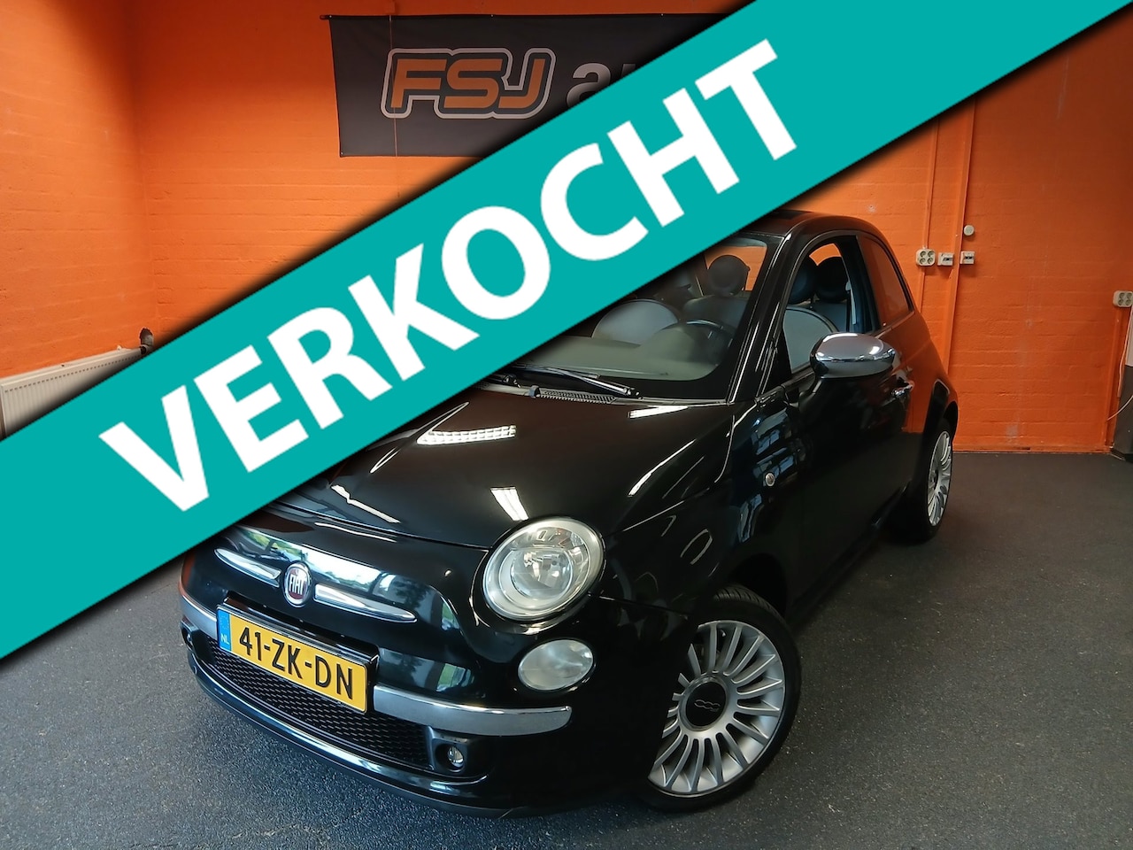 Fiat 500 - 1.2 / LOUNGE / NL-AUTO / PANORAMADAK / AIRCO!! - AutoWereld.nl